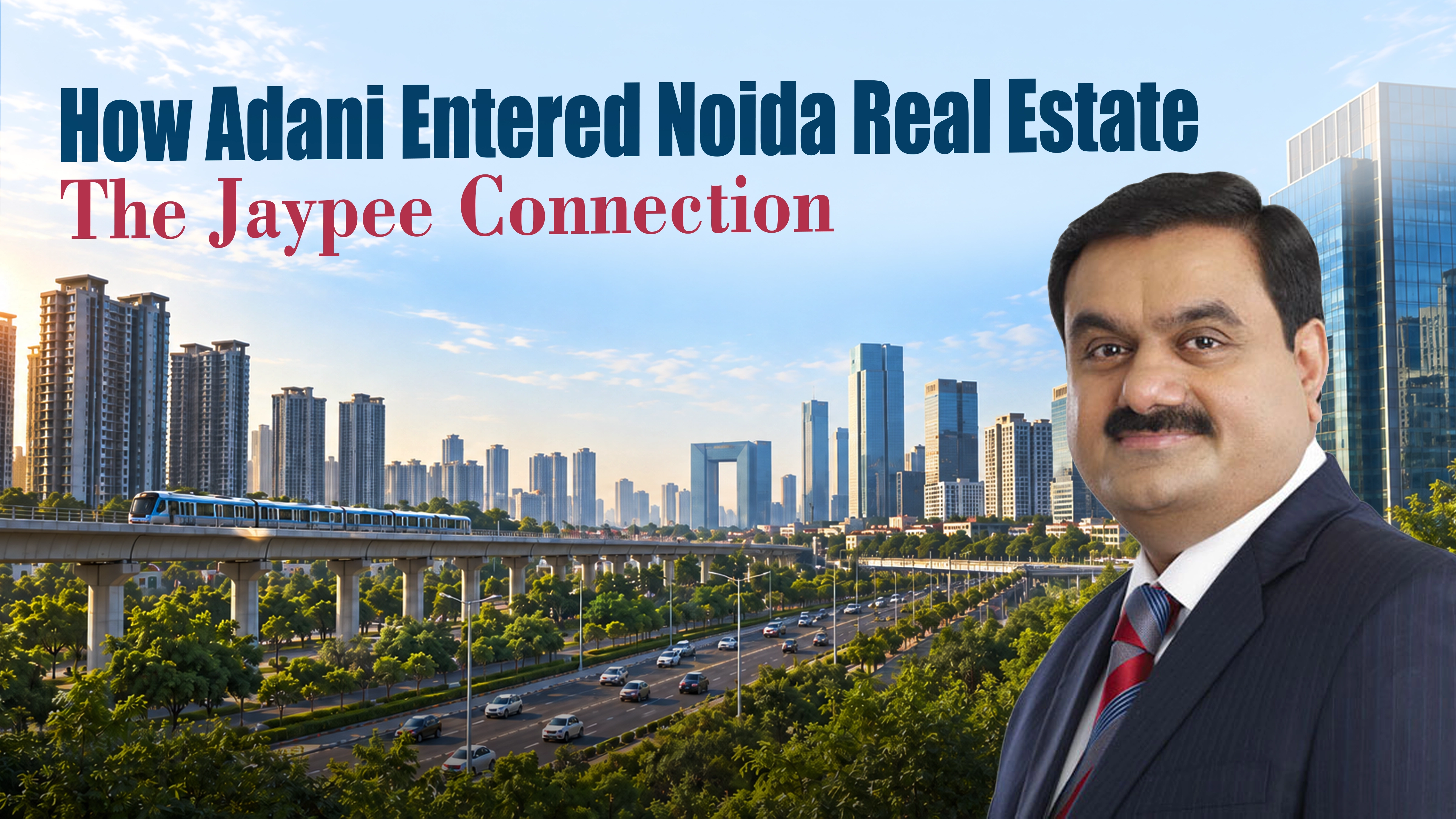 How Adani Entered Noida Real Estate: The Jaypee Connection