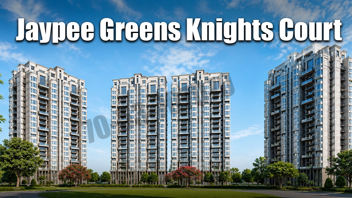 Jaypee Greens Knights Court Sector 128 Noida 3 4 and 5 BHK golf facing apartments